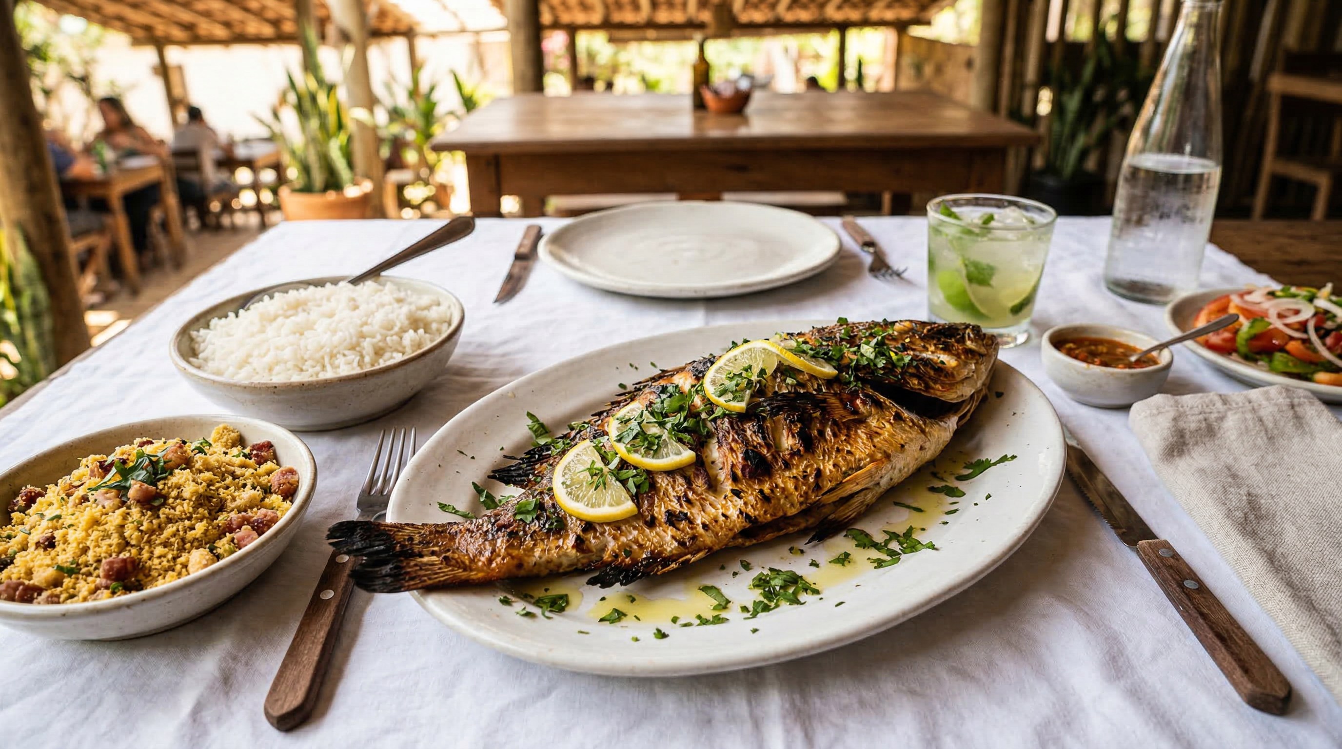 Peixe na Brasa